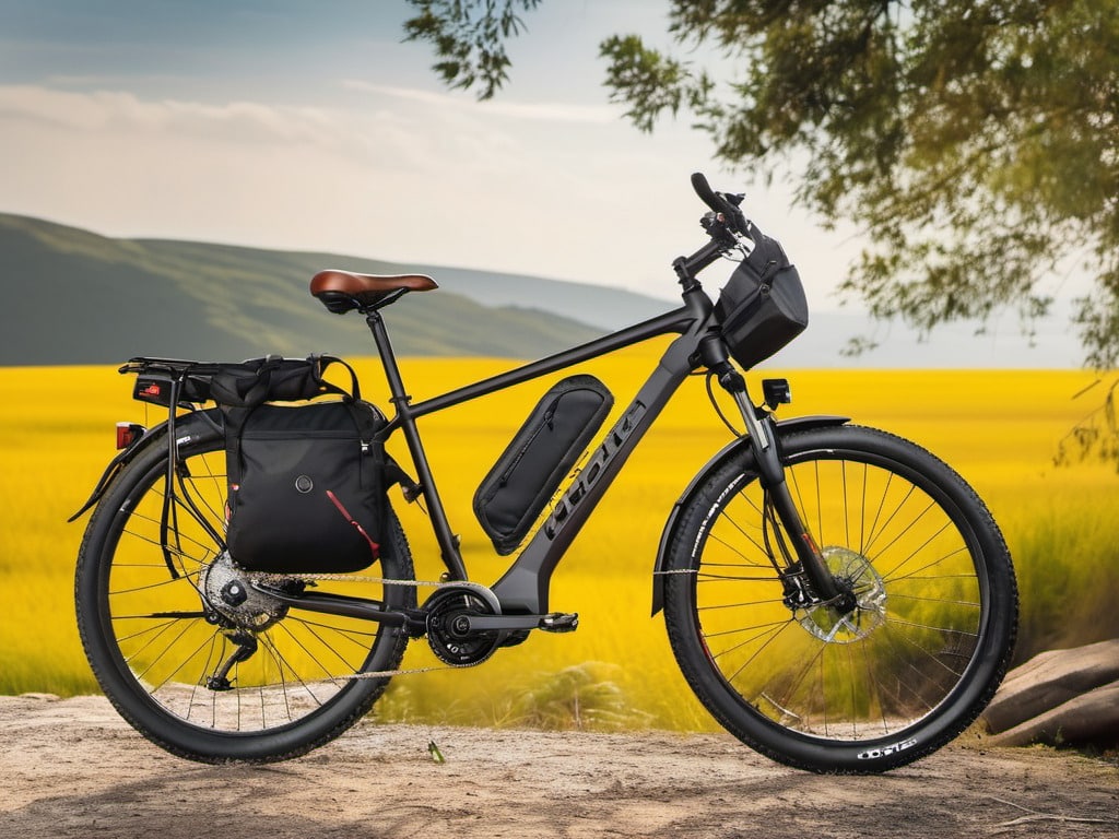 Ein Trekkingbike